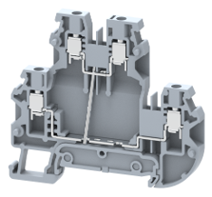 Elmex TQ2.5-2T+IS terminal block, reference TQ2.5-2T+IS