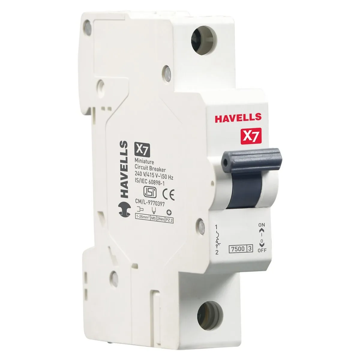 Havells Havells X7 MCB, reference DHMYBSPM006