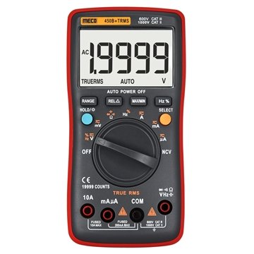 MECO 4½ digit TRMS autoranging multimeter, reference 450B+TRMS