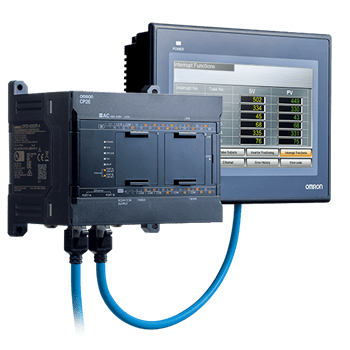 Omron CP2E micro PLC, reference CP2E
