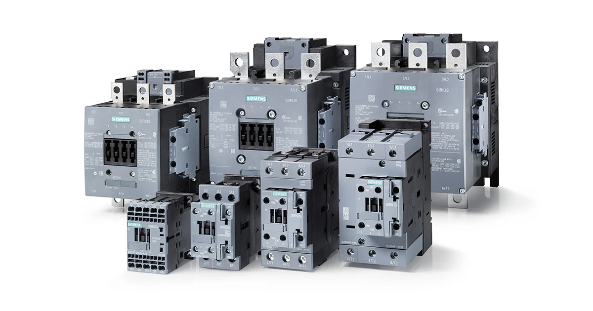 Siemens SIRIUS 3RT power contactors, reference 3RT